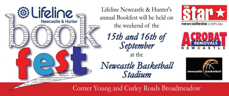 Lifeline Hunter Bookfest 15&16 September 2012 Broadmeadow Basketball Stadium